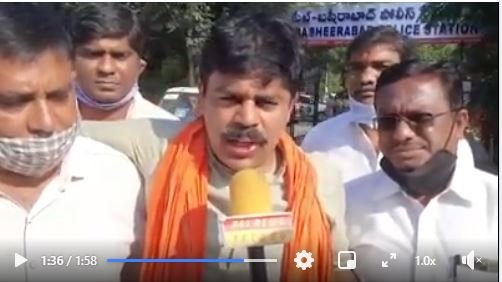 Quthbullapur TRS MLA K.P.Vivekanda Physically Assaulted BJP Leader | Dharmapuri Arvind