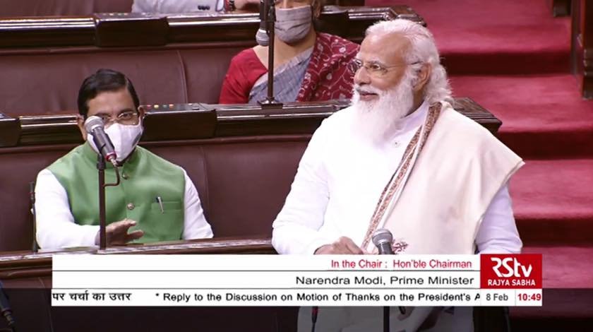 Narendra Modi speech in Rajya Sabha - Dharmapuri Arvind