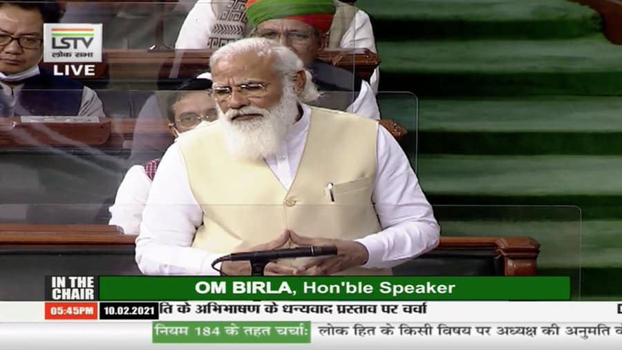 PM Modi speech in lok sabha live - Dharmapuri arvind