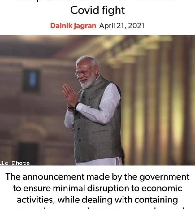 Industry Expresses Confidence On PM Modi’s Assurance On Minimal Disruption To Economic Activities In COVID Fight.
