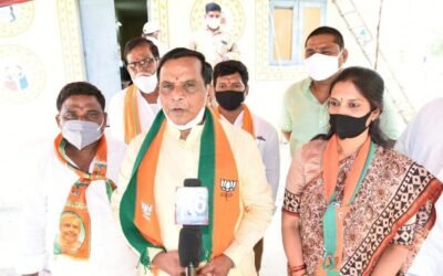 Tika Utsav In Goutham Nagar Vaccine Center, Nizamabad