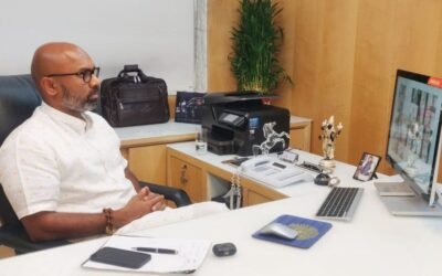 Zoom Conference With State Executive Members, COVID Vaccination Committee Members On ‘Tika Utsav’ And Vaccination Drive.