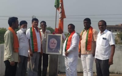 BJP 41st Formation Day Celebrations At Nizamabad