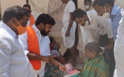 Vaccine Awareness Program By Armoor BJP In Degam Village.