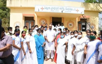 Inspected The Covid Vaccination Center At Gautam Nagar In Nizamabad City – Dharmapuri Arvind