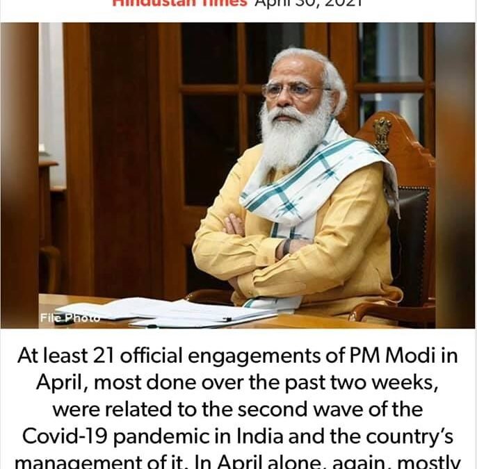 PM Modi Held 21 Meetings Over Second Wave In April