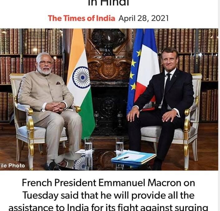‘Together We Will Win’: French President Macron’s Message To India