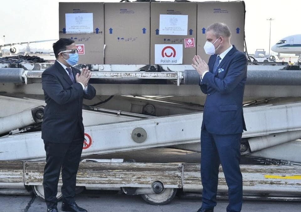 Consignment Of 100 Oxygen Concentrators Arrives From Poland.