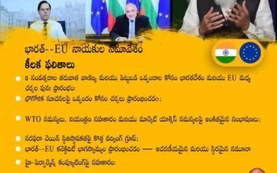 India – EU Summit : PM Narendra Modi And 27 EU Leaders Video Conference