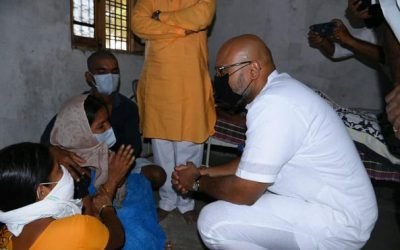 Dharmpauri Arvind Deep Condolences & Support To The Family Of BJP Karyakarta Malavath Siddarth