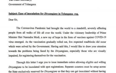 BJP MP Dharmapuri Arvind Writes A Letter To  Collectors Of The Respective Districts And Telangana