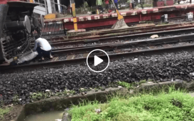 Loco Pilots Of Mumbai-Varanasi Train Saved The Life Of A Senior Citizen Who Was Crossing Tracks