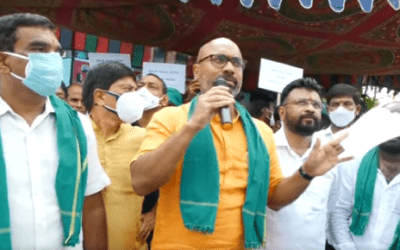 నిజామాబాద్ పొలీస్ కమీషన్ కార్తికేయ నువ్వు ఎవరి డ్యూటీ చేస్తున్నవ్? : Dharmapuri Arvind