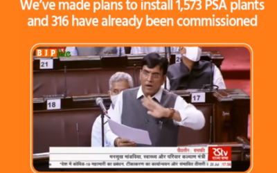 GOI Has Decided To Install PSA Plants In All major Hospitals Pan-India