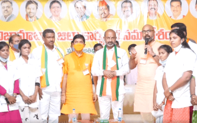 నర్స్ లకు  న్యాయం జరిగేవరకూ భారతీయ జనతా పార్టీ పోరాడుతుంది: Dharmapuri Arvind