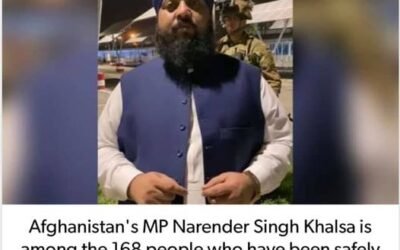 Afghanistan’s MP Narender Singh Khalsa Breaks Down As He Reaches India From Kabul