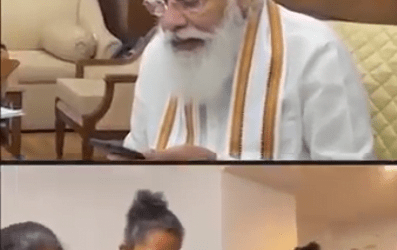 Prime Minister Sri Narendra Modi Phone Call With Indian Women’s Hockey Team