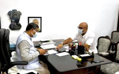 MP Dharmapuri Arvind Requested Union Education Minister Sri Dharmendra Pradhan To Start Jawahar Navodaya Vidyalaya In Parliament Segment