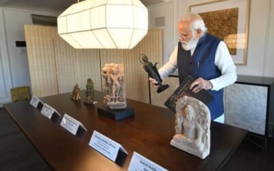 PM Modi To Bring Home 157 Artefacts & Antiquities From The US