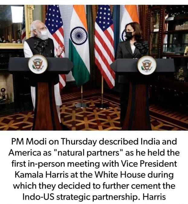 Kamala Harris Thanks PM Modi For Resuming Covid-19 Vaccine Exports
