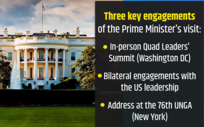 PM Modi Visit US To Attend The First In-Person Quad Leaders Summit