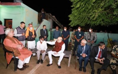 Home Minister Amit Shah Inspects BSF Bunkers In Makwal