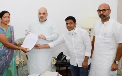 MP Arvind Dharmapuri Meets Home Minister Amit Shah