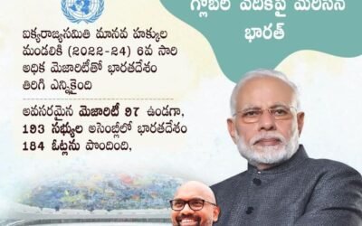 India Re-Elected To The UN Human Rights Council For a 6th Term With Overwhelming Majority