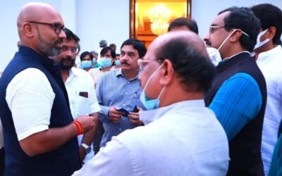 Previleged To Join The Launch Of Sri Ram Madhav ji’s New Book ‘The Hindutva Paradigm’: Says Dharmapuri Arvind