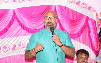 Nizamabad MP Aravind Addresses Local People In Tamlur Village, Deglur