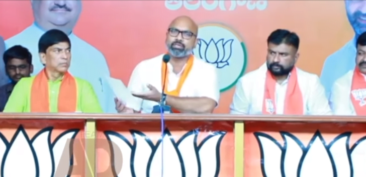 వర్తమానంలో ఏ పార్టీలో ఉన్నాడో తనకే తెల్వని రేవంత్ రెడ్డి: MP Arvind Dharmapuri