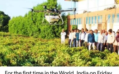 India Becomes First Country To Commercial Produce And Spray Nano Urea Through Drone