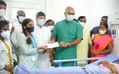 బీజేపీ కార్యకర్తకు కార్పస్ ఫండ్ అందజేత: Dharmapuri Arvind