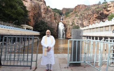 Union Home & Co-operation Minister Shri Amit Shah ji Visits the Historic Kapileshwara Swami Temple In Tirupati