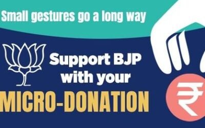 Support BJP With Your Micro-Donation