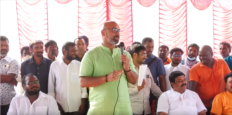 Participated In Inauguration Of CCTV Cameras, Sanctioned By NREGS Funds