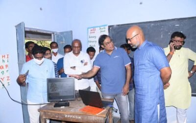 Visited Mothe Government School With Agility Logistics Company Representatives