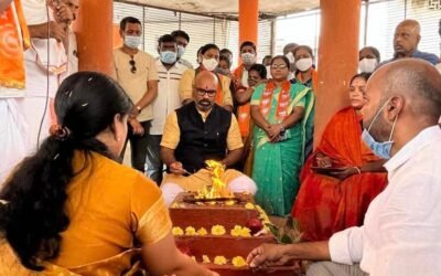 మోడీ గారి క్షేమం కోసం మహా మృత్యుంజయ హోమం:  MP Dharmapuri Arvind