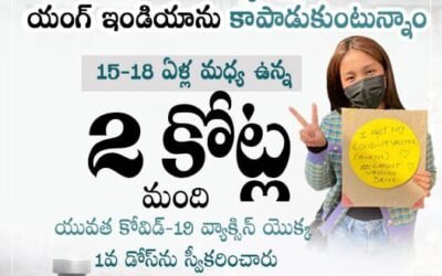 Over 2 Crore Children In 15-18 Age Group Vaccinated With First Dose Of COVID-19