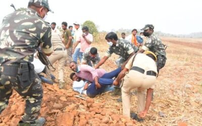 BJP Activists Trying To Block KTR Convoy At Siddapur Reservoir