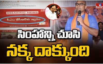 సింహాన్ని చూసి నక్క దాక్కుంది : అరవింద్ | MP Aravind Tweet on CM KCR | hmtv