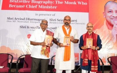 Attended The Book Launch Program Of The Telugu Version Of Yogi Adityanath’s “The Monk Who Became Chief Minister”