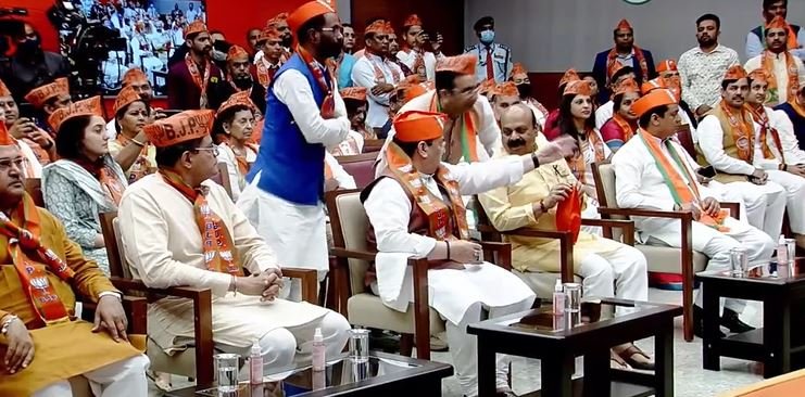 PM Shri Narendra Modi Addresses Party Karyakartas On BJP’s 42nd Foundation Day.