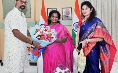 Met Hon’ble Governor of Telangana, Dr. Tamilisai Soundararajan On The Occasion Of Ugadi