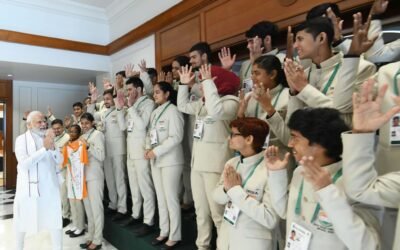 PM Shri Narendra Modi hosts India’s Deaflympics stars..