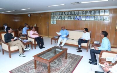 Met South Central Railway GM Shri Arun Kumar Jain About Pending Works In The Nizamabad Parliament Segment