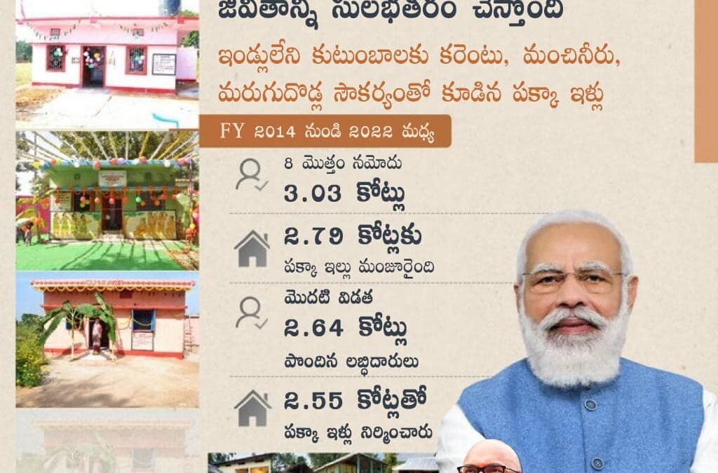 Pradhan Mantri Awas Yojana-Making the lives of rural people better