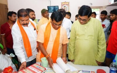 నగరంలోని 36వ డివిజన్‌లో గల ST హాస్టల్‌ను బిజేపి రాష్ట్ర కార్యవర్గ సభ్యులు ధన్‌పాల్‌ ‌సూర్యనారాయణ గారు ఆకస్మికంగా తనిఖి చేశారు