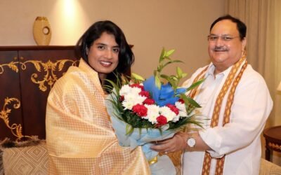 Had a great interaction with one of the greatest cricketers and former Indian Captain Ms. Mithali Raj