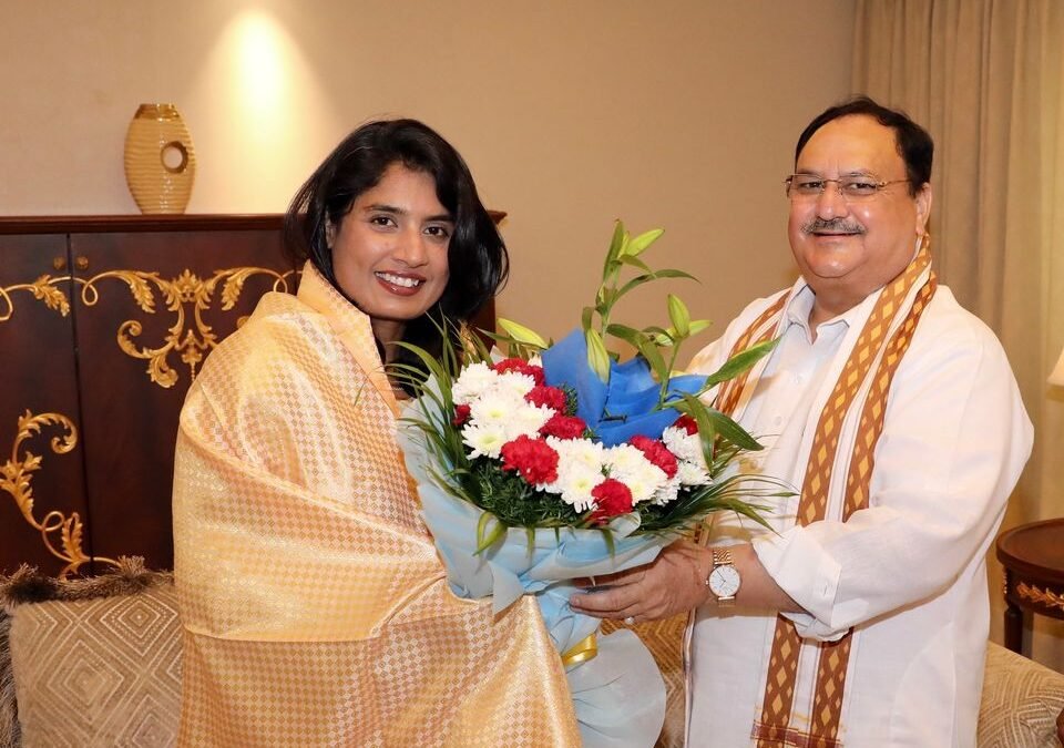 Had a great interaction with one of the greatest cricketers and former Indian Captain Ms. Mithali Raj